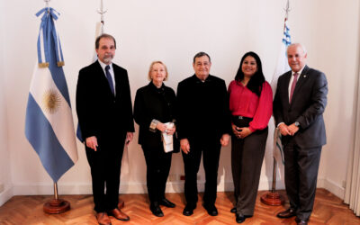 El Dr. Omar Jaén Suárez visitó la OEI Argentina junto a autoridades diplomáticas panameñas